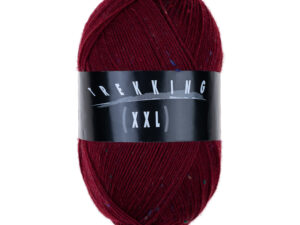 Atelier Zitron Sockenwolle Trekking XXL Tweed 4-fach 304 Weinrot