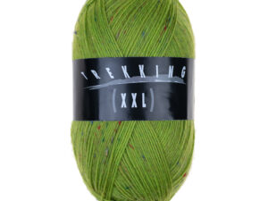 Atelier Zitron Sockenwolle Trekking XXL Tweed 4-fach 307 Leuchtgrün