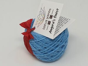 Lotus Yarn Angora´s Finest - nur zertifiziertes, ausgekämmtes Langhaar Fb. 851 Aquamarin