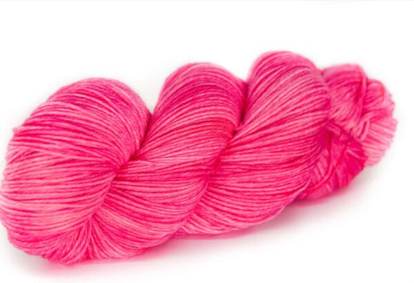 Laneras Barefoot 100% Superwash Uruguayan Polwarth Wolle handgefärbt 4-Ply Fb. Lady
