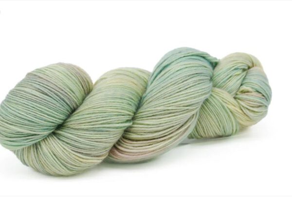 Laneras Barefoot 100% Superwash Uruguayan Polwarth Wolle handgefärbt 4-Ply Fb. Rivendell