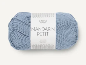 Sandnes Garn dünne weiche Baumwolle Mandarin Petit 6032 bla hortensia