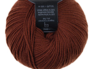 Atelier Zitron Merinowolle extrafine Herbstwind 43 rehbraun