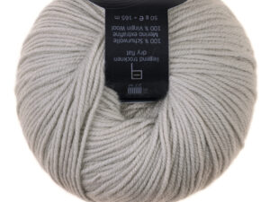 Atelier Zitron Merinowolle extrafine Herbstwind 39 hellgrau