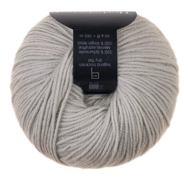 Atelier Zitron Merinowolle extrafine Herbstwind 39 hellgrau