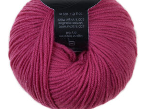 Atelier Zitron Merinowolle extrafine Herbstwind 42 fuchsia