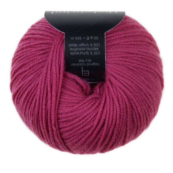 Atelier Zitron Merinowolle extrafine Herbstwind 42 fuchsia