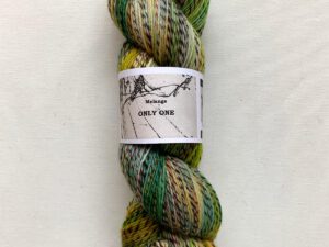 Handgefärbte Wolle von Franziska Uhl, Melange ONLY ONE 67