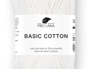 Pro Lana Baumwolle mercerisiert Basic Cotton 205 soft creme