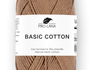 Pro Lana Baumwolle mercerisiert Basic Cotton 218 nougat