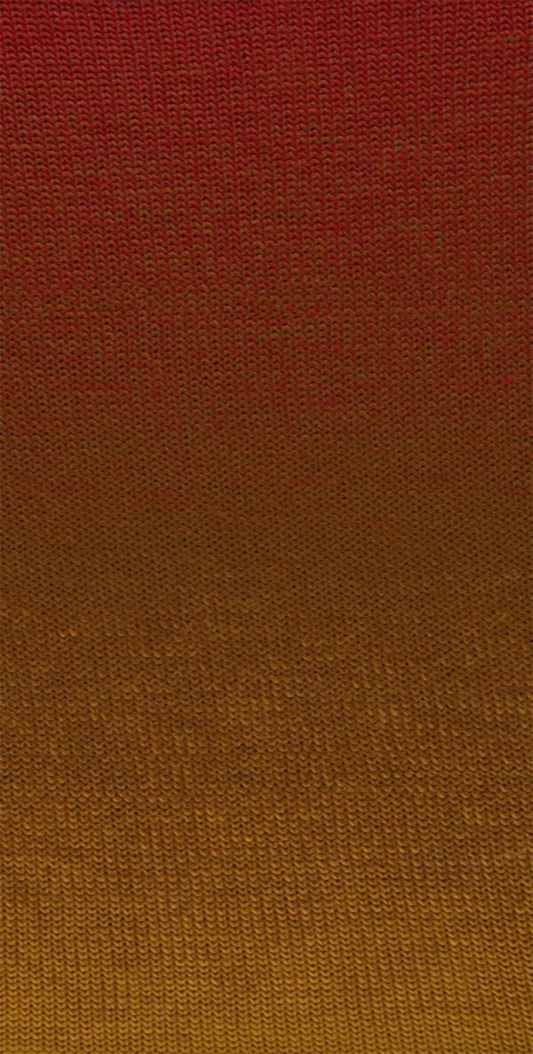 Laines du Nord Poema reine Schurwolle Dochtgarn Farbverlauf 408 orange/bronze/rost – Bild 2
