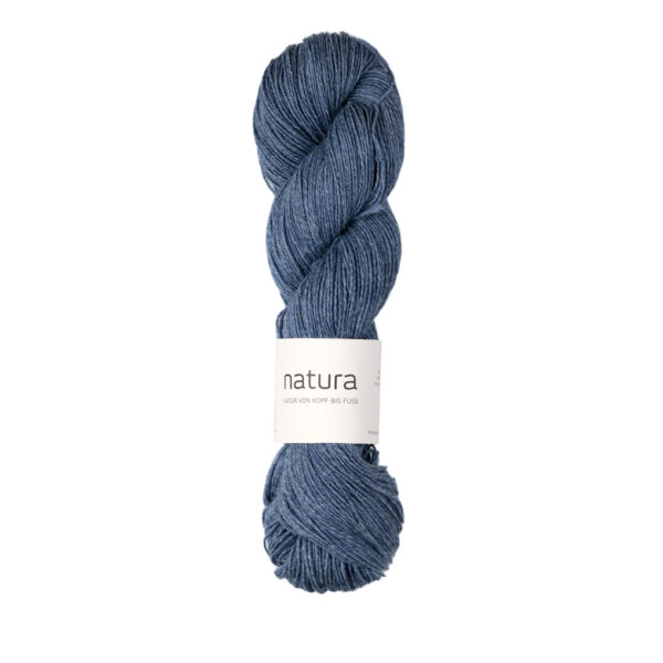 Atelier Zitron natura Mischung aus Merino-Schurwolle, Baumwolle und Leinen 100g Fb. 2413 bluejeans