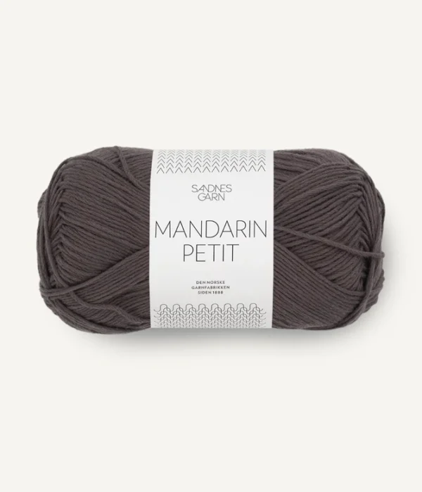 Sandnes Garn dünne weiche Baumwolle Mandarin Petit 2581 after dark