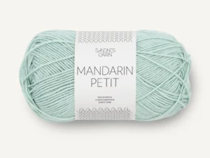 Sandnes Garn dünne weiche Baumwolle Mandarin Petit 7720 bla mint