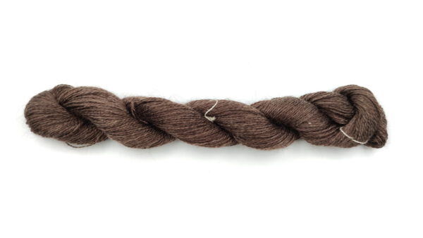 Mohair by Canard 2-Fädiges Kidmohair - Double kid mohair, Mohair & Merinowolle, 2129 Dunkelbraun gesprenkelt