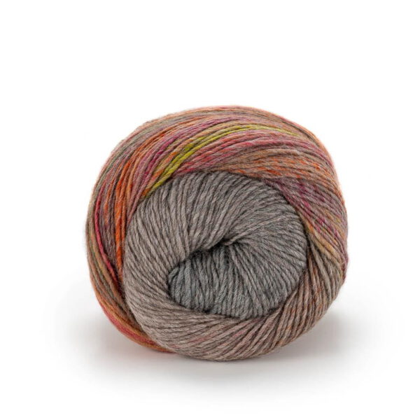 Laines du Nord Poema Color reine Schurwolle Dochtgarn phantasievoller Farbverlauf 702