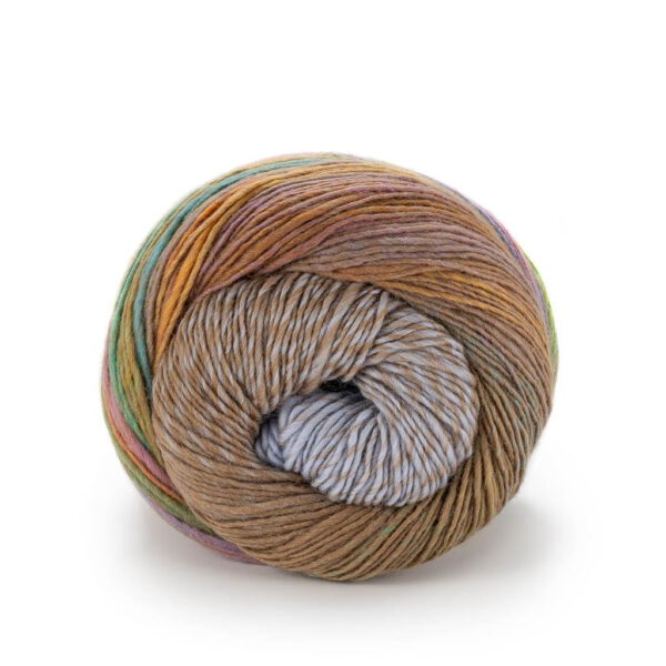 Laines du Nord Poema Color reine Schurwolle Dochtgarn phantasievoller Farbverlauf 703