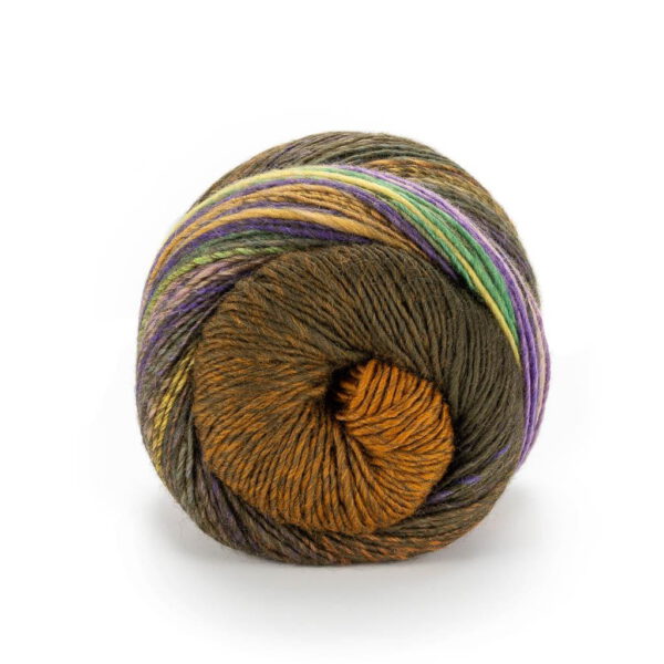 Laines du Nord Poema Color reine Schurwolle Dochtgarn phantasievoller Farbverlauf 705