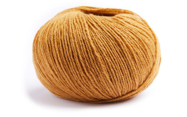 Lamana Verona - Merino superfine, Seide, Kaschmir - 08 Curry