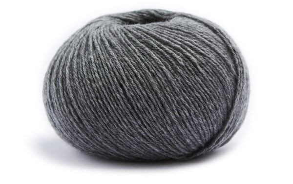 Lamana Verona - Merino superfine, Seide, Kaschmir - 28 Schiefergrau