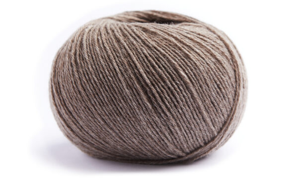 Lamana Verona - Merino superfine, Seide, Kaschmir - 48 Macadamia