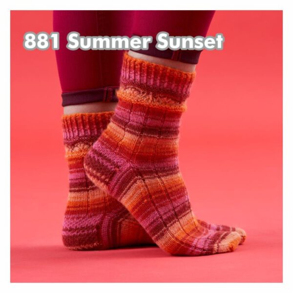 West Yorkshire Spinners Signature 4ply - Winwick Mum Collection 881 Sommer Sunset – Bild 4