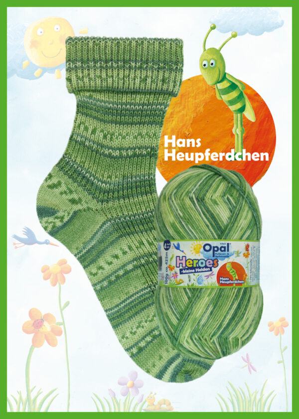 Opal 4-fach Heroes - kleine Helden 11547 Hans Heupferdchen