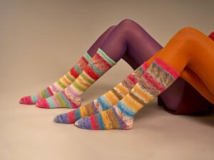 Laines du Nord Carnival Socks