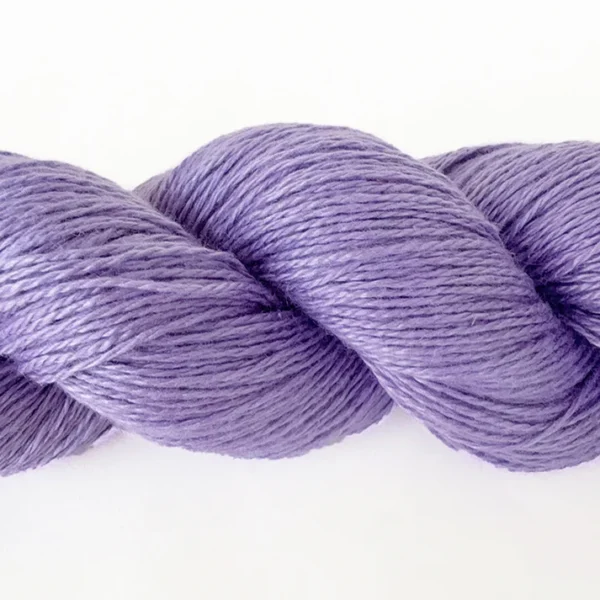 Silky Cashmere Fingering Lotus Yarns Seide monglisches Kaschmir Cashmere 29 Violet Tulip