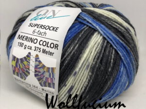 ONline Supersocke 6-fach Sort. 384 Merino Color 3160