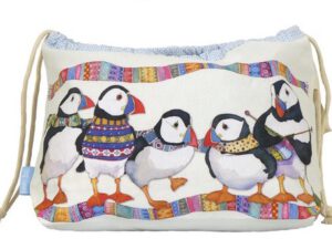 Drawstring Bag_DRAW30_Knitting-Puffins