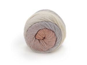 Laines du Nord Poema Cashmere Merinowolle mit Kaschmir Dochtgarn Farbverlauf 100