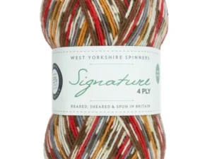 West Yorkshire Spinners Signature 4ply Weihnachtskollektion 941 Robin