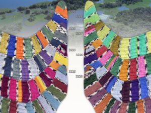 ONline Supersocke 4-fach Sortierung 393 Amazonas Color