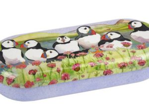 Brillenetui-T169_Puffins-amongst-the-sea-thrift...