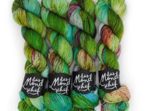 das Mondschaf Hydra handgefärbte Merino-Schurwolle - Underwater Love