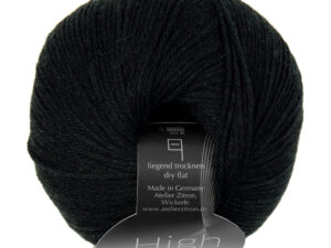 Atelier Zitron High Twist Concept, uni - mit Merino extrafine - 146 schwarz